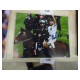 WADE BOGGS SIGNED PICTURE W/COA