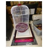 NEW BIRD CAGE, PICTURE & METAL PICTURE