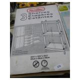 NEW PLASTIC SHELF UNIT