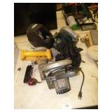 2 POWER SAWS, CORDLESS SAW