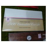 1986 MINT SET ALL P&D COINS UNCIR