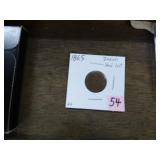 1865 INDIAN HEAD CENT AG