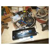 AIR COMPRESSOR, FOOD SEALER, LED WORK LIGHT