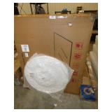 NEW TEMPERED GLASS CHAIR MAT & LIGHT FIXTURE BASE