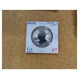 2024 CANADA MAPLE LEAF 1 0Z SILVER BULLION BU
