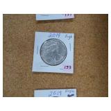 2019 SILVER AMERICAN EAGLE BU