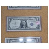 1957-A $1 SILVER CERTIFICATE CHOICE AU