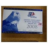 2008 STATE QUARTER PROOF SET