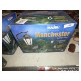 NEW MALIBU MANCHESTER SERIES 6 LIGHT OUTDOOR SET
