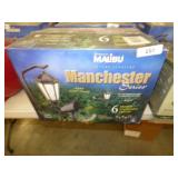 NEW MALIBU MANCHESTER SERIES 6 LIGHT OUTDOOR SET