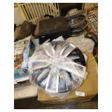 NEW WHEEL COVERS & LOCK BOX NO KEY
