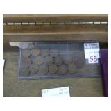 16 INDIAN HEAD CENTS SOME PRE 1900 MOST GOOD