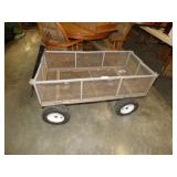 YARD WAGON WITH HITCH FOR LAWN TRACTOR