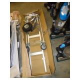 NEW ALUMINUM DOLLY MISSING 1 TIRE & AXLE