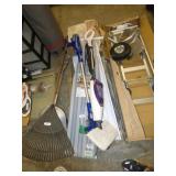 NEW IRONING BOARD, 2 VACS, FLOOR TILE