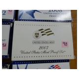 2007 PROOF SET FIRST PRESIDENTIAL DOLLARS