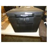 FIRE PROOF LOCK BOX WITH KEY