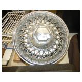 4 VINTAGE HUBCAPS