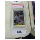 REGGIE JACKSON  GRADED CARD NEAR MINT 7
