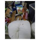 COMFORTER, TOYS & INTERNET WIRE