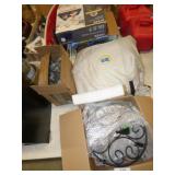 AIR BED, PLANT STANDS, STORAGE BOTTLES