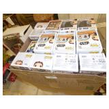BOX OF 80 FUNKO POP TOYS