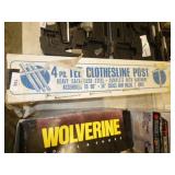 NEW SET OF 2 CLOTHES LINE POLES