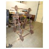 SOLID STEEL WEIGHT SET WITH RACK