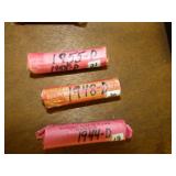 1948-D ROLL OF SOLID DATE WHEAT PENNIES