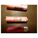 1953-S SOLID DATE ROLL OF WHEAT PENNIES