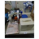 NEW CUTTING BOARD, JEWELRY BOX, KITCHEN ITEMS