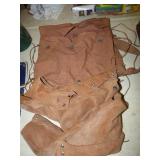 NEW KEVLAR WELDERS VEST & VINTAGE SADDLE BAGS