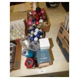 CUPS & CHRISTMAS ORNIMENTS
