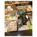 COFFEE MAKER, LAMP, ICE CREAM MAKER, SHEET SET