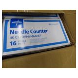 CASE OF BOXES  OF NEEDLE COUNTERS