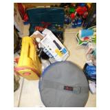 TACKLE BOX, BATTERY JUMP BOX, MORE