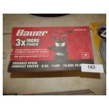 NEW BAUER VARIABLE SPEED COMPACT ROUTER