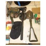 2 TRENCHING TOOLS WITH CASES