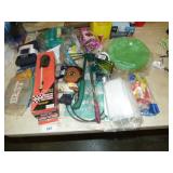 CAR ANTENNA, PASTA MACHINE, PICNIC PLATES,