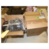 LIGHT FIXTURE, SHREDDER, FOOD ITEMS
