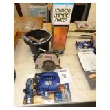 JIGSAW & BLADES, POWER SAW, CHIMNEY FLUE  CLEANER