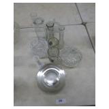 ASSORTED GLASSWARE & CUT GLASS