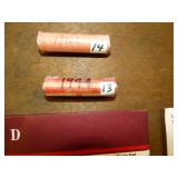 1944 WHEAT CENTS SOLID DATE ROLL