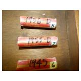 1953-D WHEAT CENTS SOLID DATE ROLL