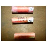 1951 WHEAT CENTS SOLID DATE ROLL