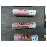 1952-D WHEAT CENTS SOILD DATE ROLL