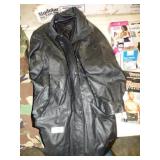 NICE WILSON LEATHER COAT LONG  SIZE LARGE