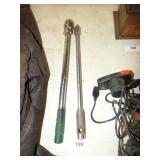 1/2 DRIVE TORQUE WRENCH & WILLIAMS 1/2' BEARKER