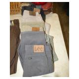 5 LIKE NEW MENS PANTS 32 TO 35 WAIST