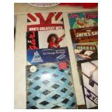 4 ASSORTED ROCK N ROLL RECORD ALBUMS